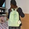Fashionable Flower Embroidered Backpack Large Capacity Multi Pocket Casual Backpack University Backpack Suitable for Daily and Student Use