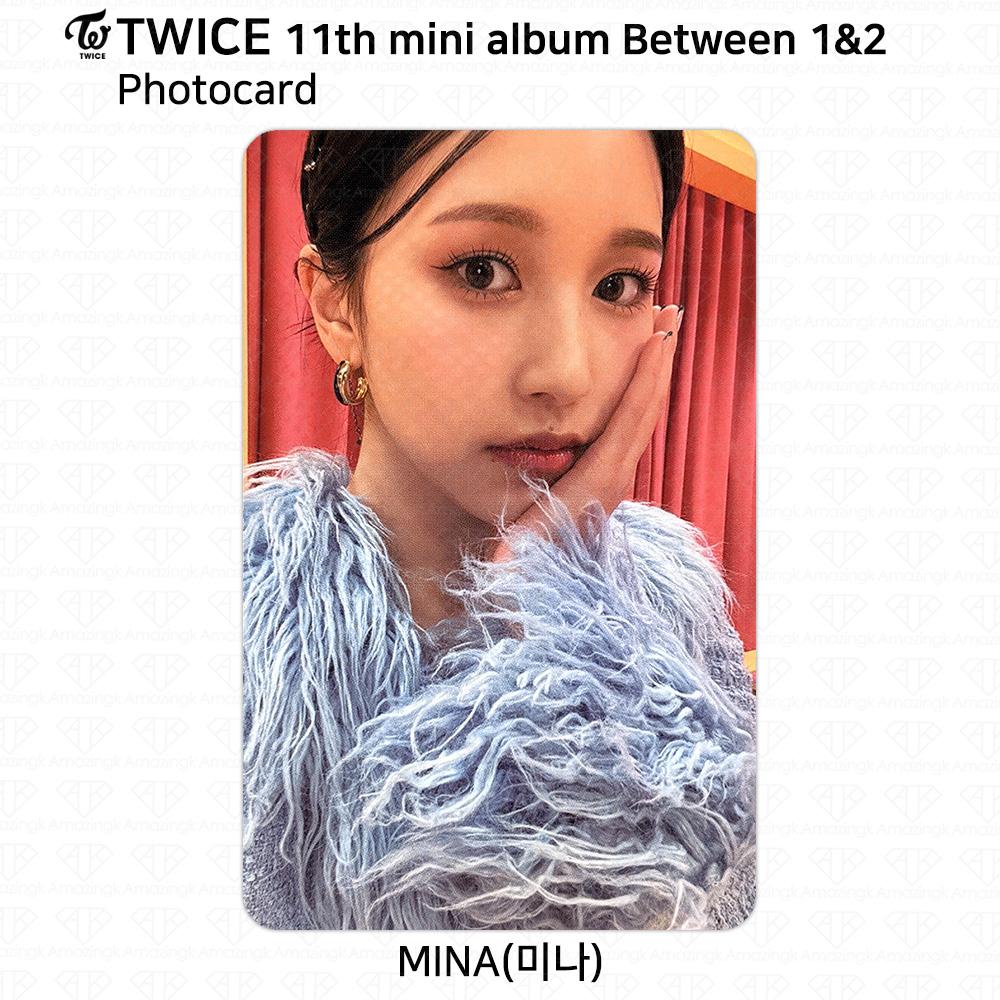 

TWICE 11-й мини-альбом между 1 и 2 Мина, фотокарточка, открытка, наклейка Polaroid POB Photocard - #02
