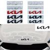 BMSOFA1 1pcs KN ABS Car Front Logo Sticker For New Rear Bumper Tail Door Trunk Sticker Car Rear Emblem Sticker Styling Accessories
