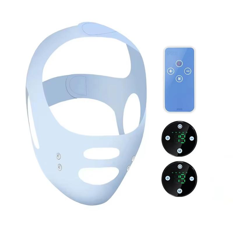 Electric Face Slimming Strap Shaping EMS Face Lifting V Face Device Skin Tightening Anti-Wrinkle Facial Massager
