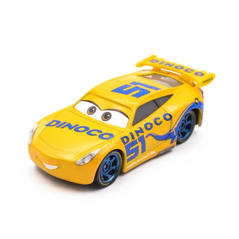 Disney Pixar Cars Lightning McQueen Axelrod Mater miss Mother 1:55 Diecast Vehicle Metal Kids Toys cars