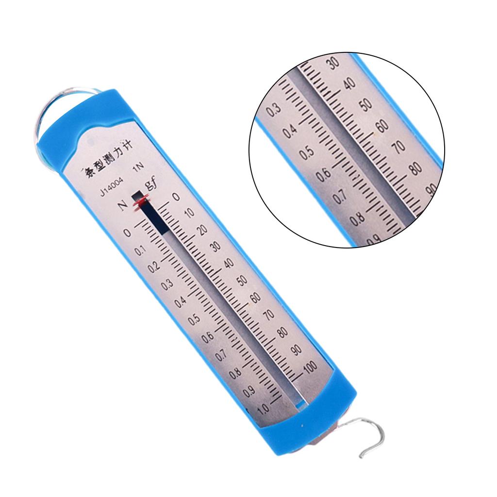 1N 2.5N 5N 10N Spring Dynamometer with Clear Scale Newton Force Spring Scale Kids Toys Physics Experiment Equipment