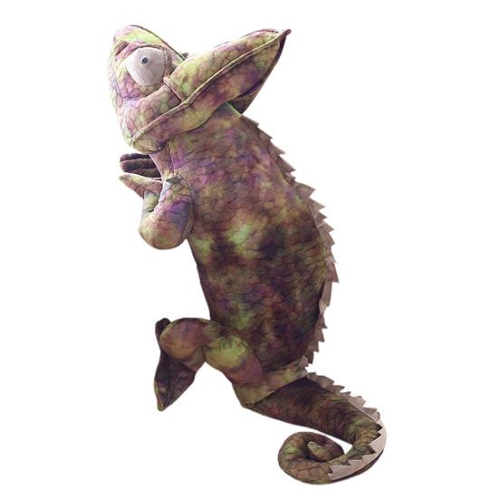 Meticulous Workmanship Decorative Exquisite Simulated Chameleon Stuffed Plush Doll