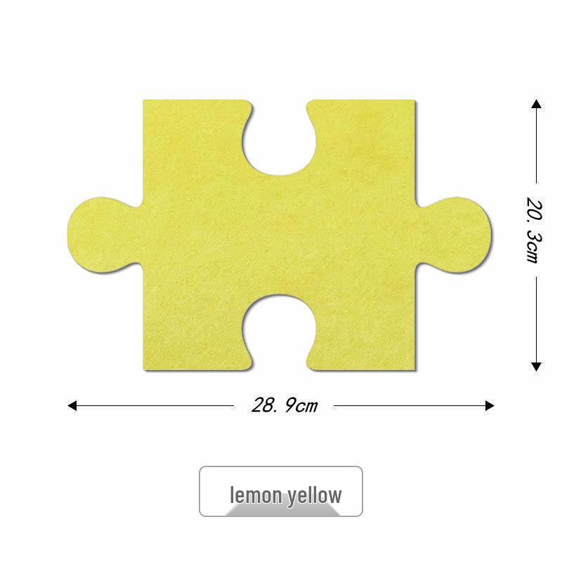3D Felt Puzzle Wall Decor & Message Board