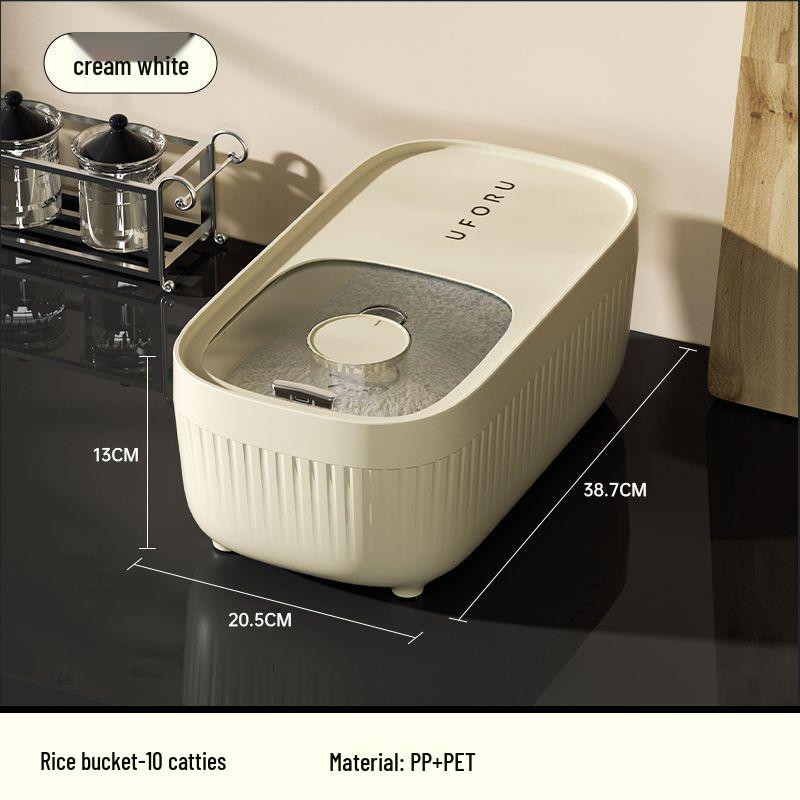 Sealed Insect-Proof Rice Storage Bin with Moisture Protection
