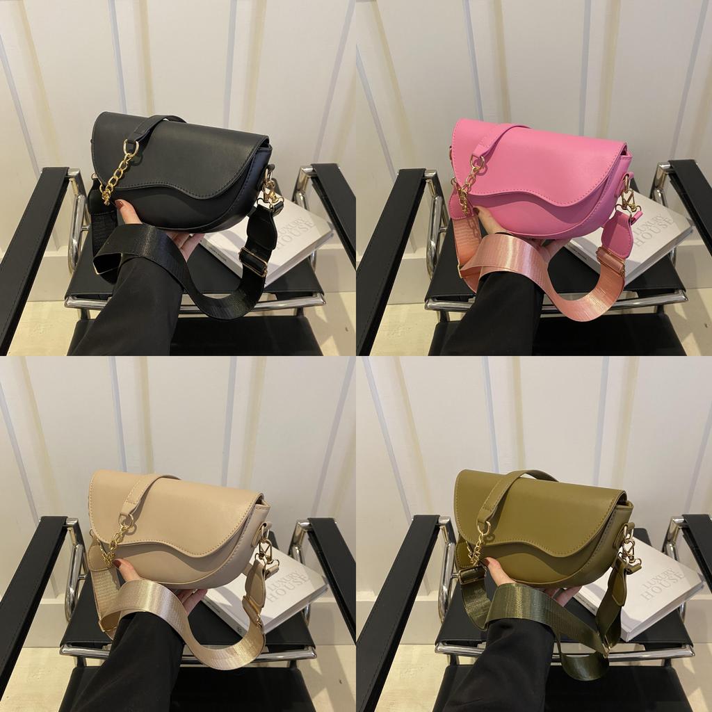 Fashion Pu Saddle Bag For Women With Inner Phone Pocket For Daily Use