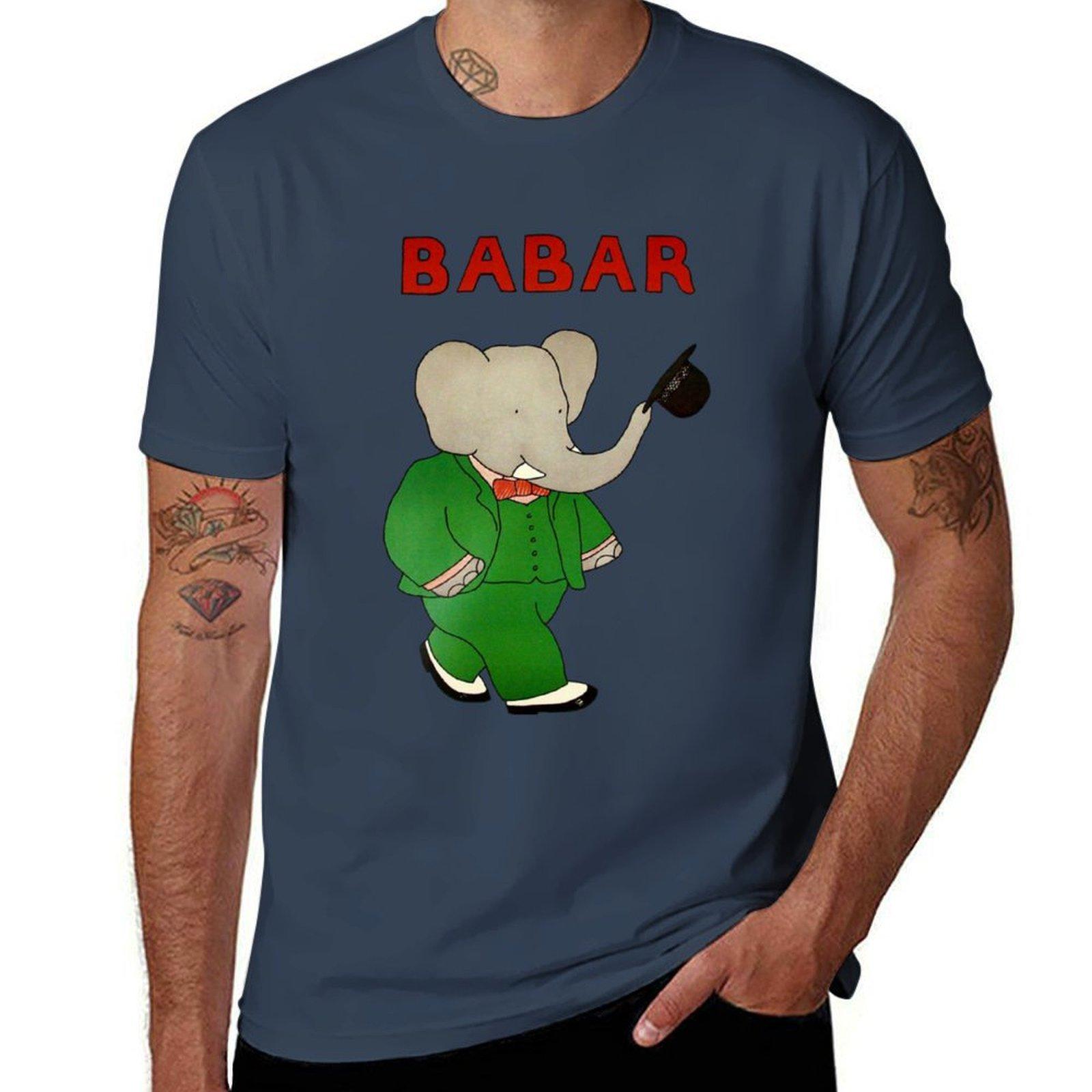 Babar Tshirt Fashion Print Casual Short Sleeve S