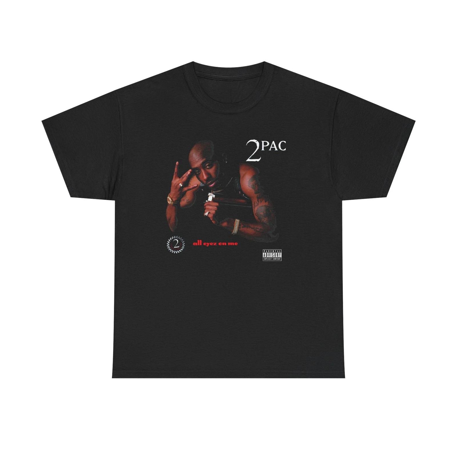 Футболка с обложкой альбома 2pac All Eyez On Me L