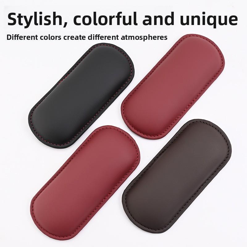 Car Suede Leather Knee Pad Inside Knee Cushion Comfortable Elastic Cushion Memory Foam Thigh Car Pillow Interior Accessories