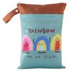 25x35CM Waterproof Double Zipper Double Pocket Printed Diaper Bag