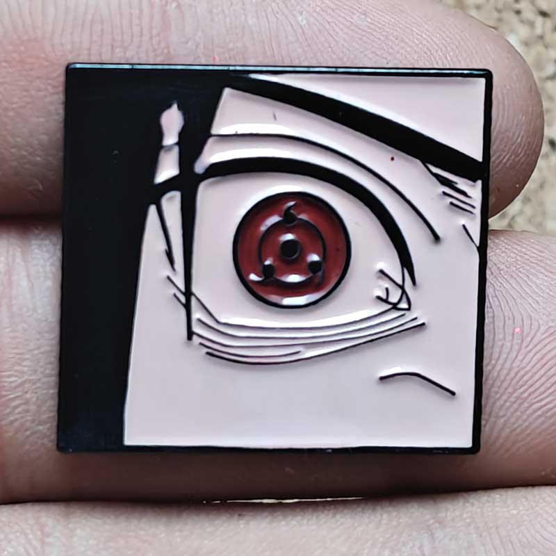 Gengar With Naruto Enamel Pins Cartoon Brooch Clothes Backpack Metal Lapel Badges Fashion Jewelry Accessories Friends