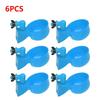 6/12pcs Chicken Water Dispenser Hanging Automatic Poultry Drinking Water Bowl Plastic for Farm Animal Feeding Supplies