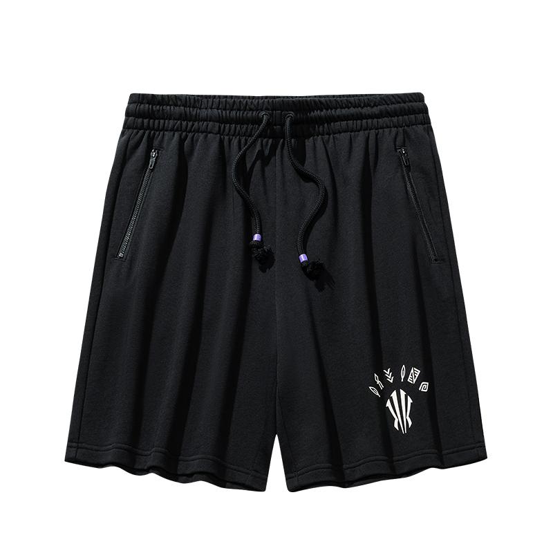 

Anta Fashion Trendy Simple Printed Versatile Comfortable Lace-Up Casual Shorts Men shorts 172531303-4 M