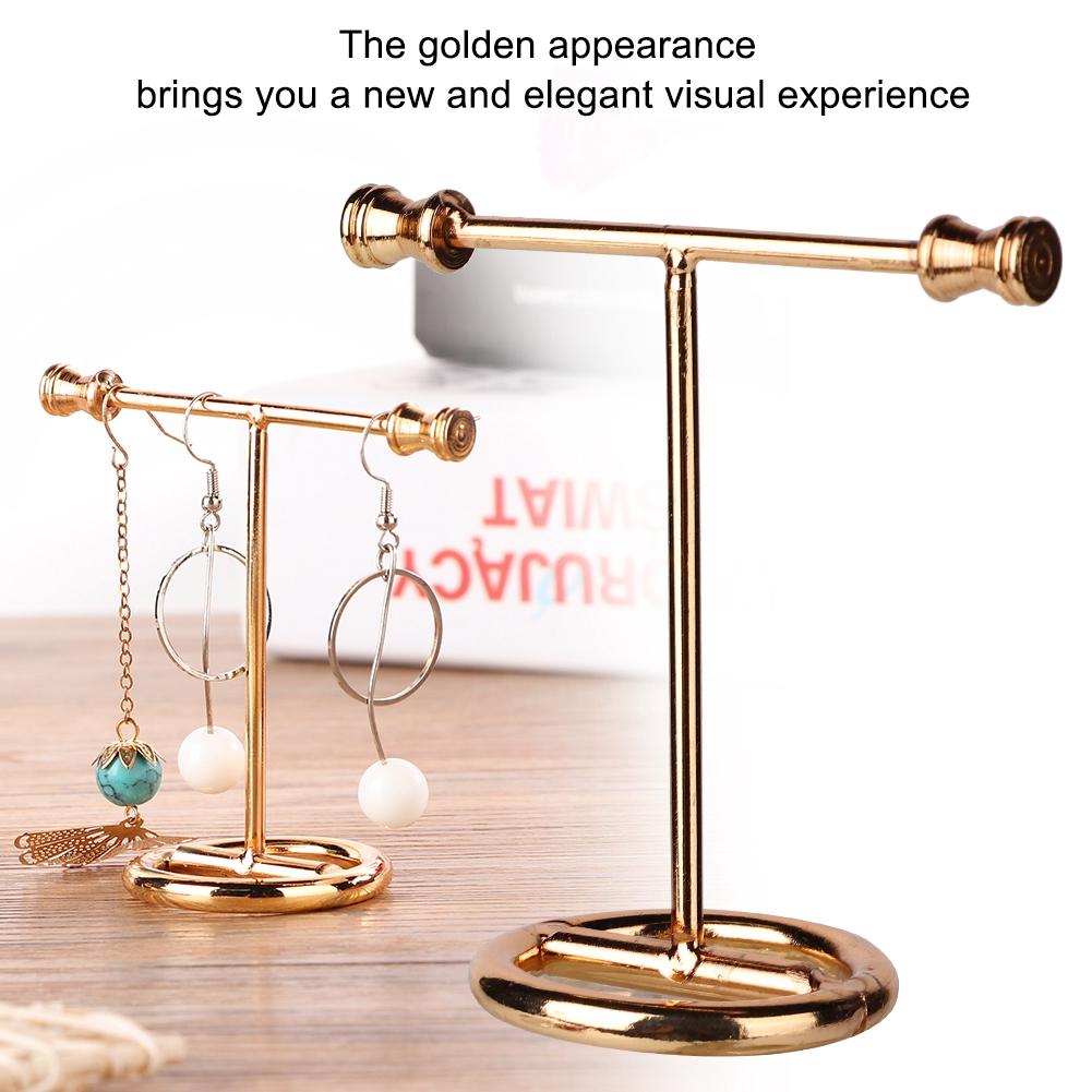 Multifunktionaler Gold Schmuck Ringe Ohrringe Aufbewahrungsständer Display Rack (Groß)