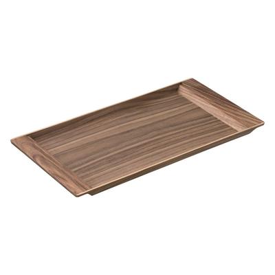SEPIA Tray 420 X 210mm Walnut Wooden 21744 Non-Slip