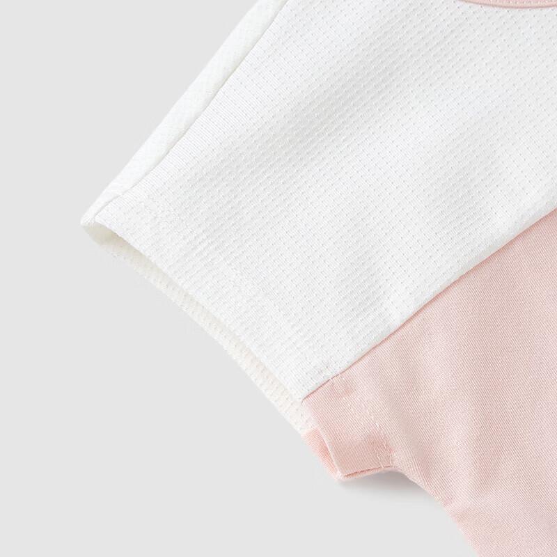 YEEHOO Baby Cotton Linen Short-Sleeve Romper