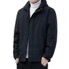 Winter Graphene Warm Cotton-padded Clothes Men's Thickened Down Cotton-padded Clothes Outdoor Windproof Cotton-padded Jackets Hooded Jackets