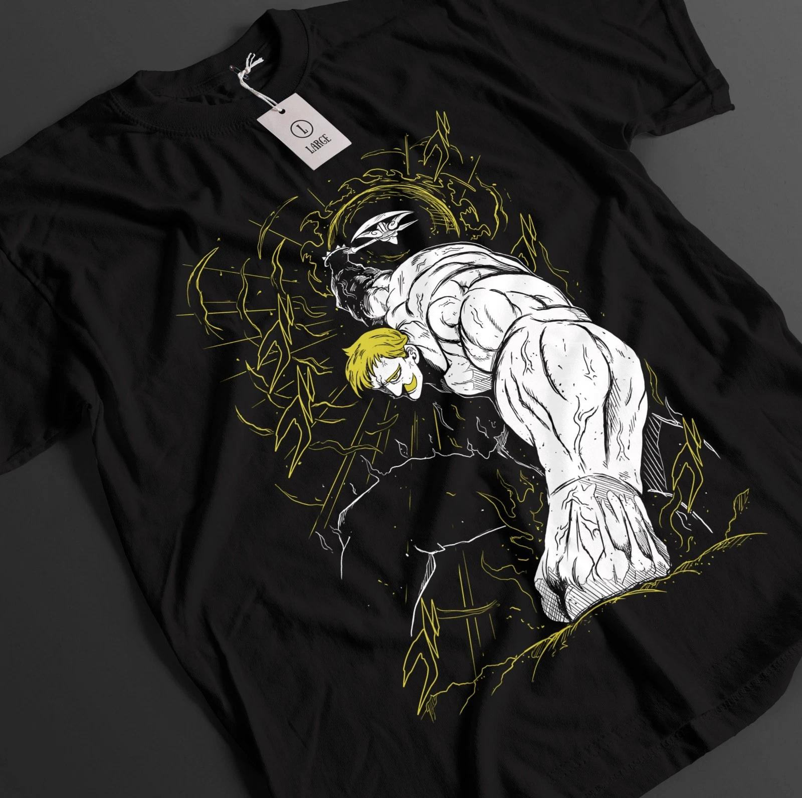 Футболка Death Note Футболка Кира Рюк Л Топ Миса Футболка Рем Манга Ужасы Аниме Футболка S