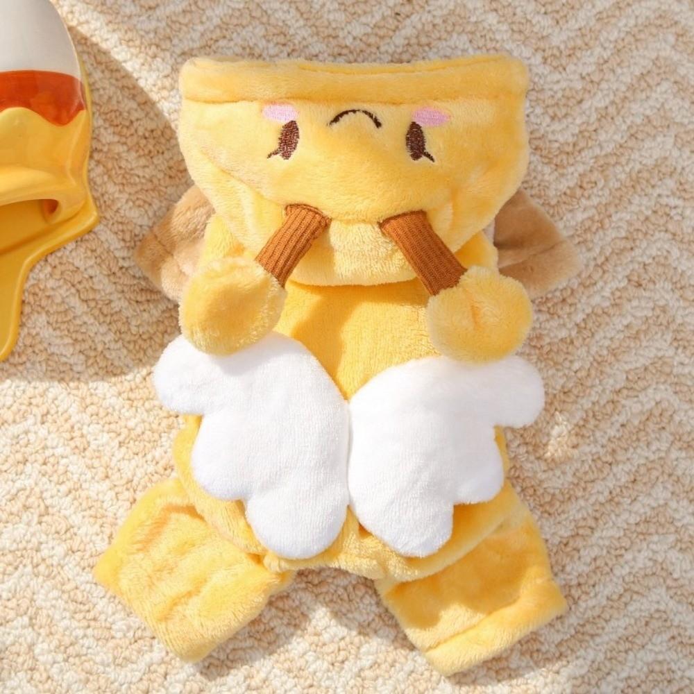 Warm Winter Pet Clothes Windproof Dog Four-Legged Clothes Fleece Dogs Jumpsuits  for Pet Dogs Cats