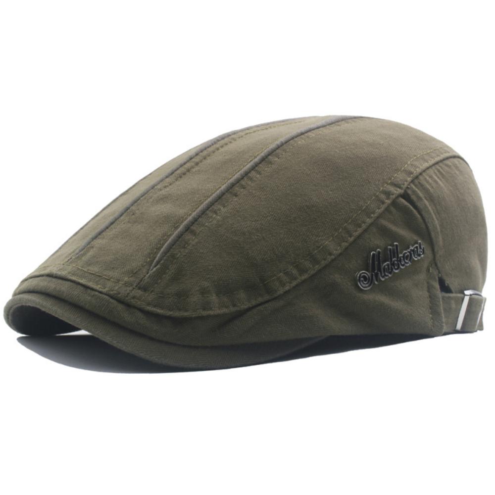 HT3562 Berets 100% Cotton Spring Summer Cap for Men Women Ivy Flat Cap Male Female Artist Painter Beret Hat Adjustable Beret Cap