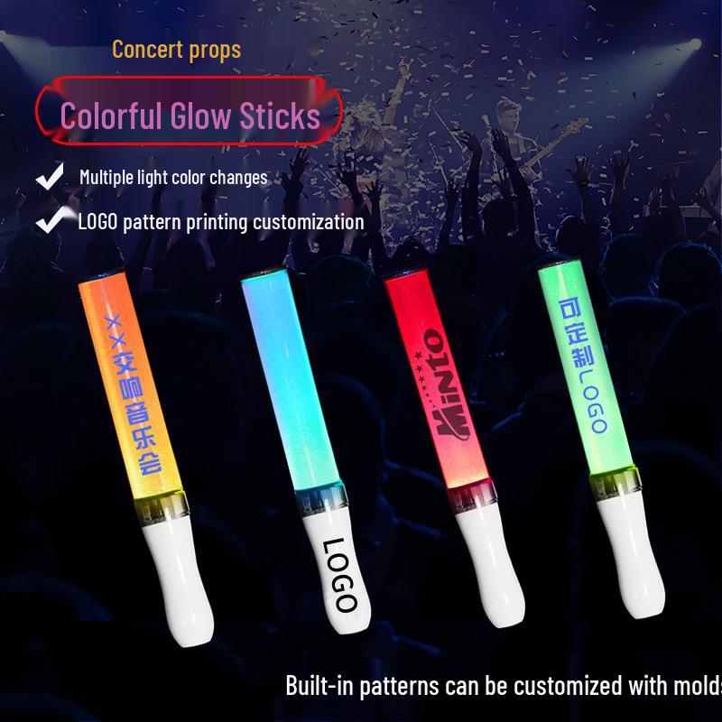 15-Color LED Anime Concert Glow Stick for New Year's Eve Party