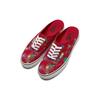 Vans Authentic Mule Overspray - Racing Red Unisex Sneakers True-White VN0A54F7AXM