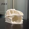 Natural Looking Reptile Shelter Dragon Skull Shelter, Hide Cave, for Terrarium Lizards Hideouts Fish Tanks Accessories Decorative Ornament Living Room