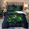 Videospiele Bettwäscheset Herren ,Gamecontroller Bettdeckenbezug mit Kissenbezügen für Jungen,Druck Spielen Duvet Cover Set Jugendliche