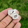 Natural Rainbow Moonstone 925 Silver Solitaire Bird Adjustable Ring For Girls