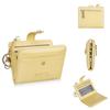 Womens Pu Leather Wallet With Integrated Card Holder And Keyring Stylish Coin Purse