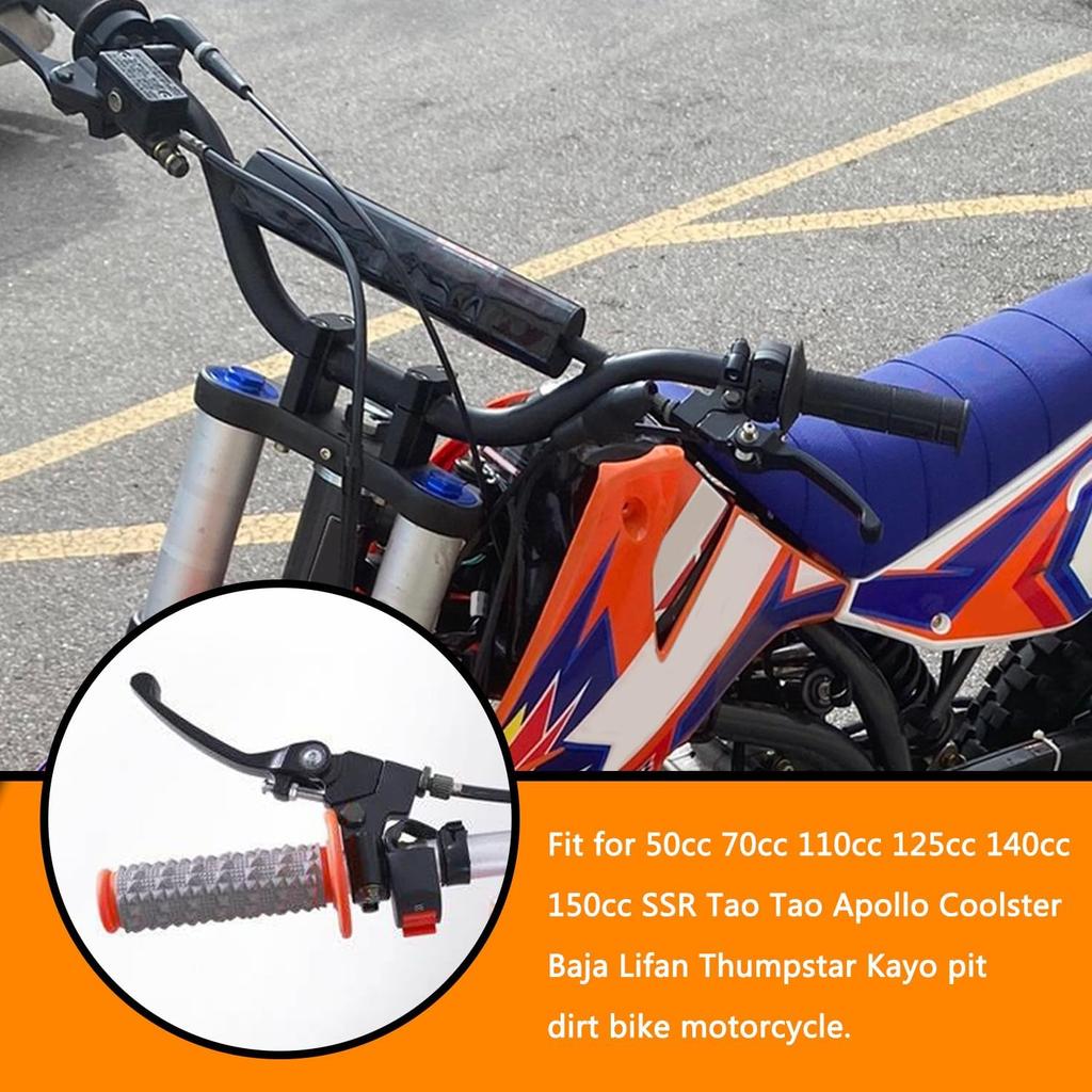 Folding Clutch Brake Lever for 50cc 70cc 110cc 125cc 140cc 150cc Apollo RFZ125 DB007 DBX15 X18 X19 Tao Tao DB17 DB27 Coolster M125 SSR Thumpstar