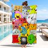 Colorful Dream Island Collage Beach Towel, Microfiber Beach Towel, Perfect For Pool, Beach, Travel, Home Decor Beach Party Fan gifts