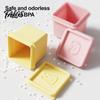 Baby Meal Prep Accessories Food Grade Silicone Freezer Molds, Large Capacity 6 Compartments BPA Free Storage Containers, Leak-proof Reusable