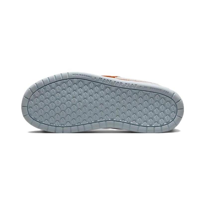 Nike Pico 5 Slip Resistant Cushioning Abrasion Resistant Low top Casual Shoes White Orange Children Aged 3 7 Years Old DQ8372-800