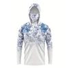 Cross-border Men's Fishing Suit Outdoor Long-sleeved Sunscreen Suit Camouflage Fishing Suit Luya Mask Integrated Cycling Suit