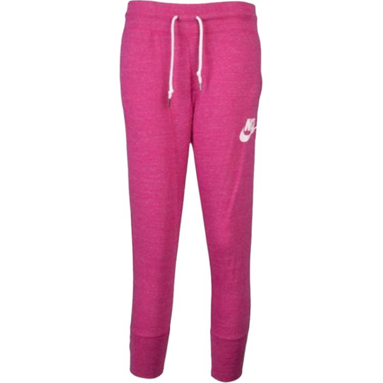 

Nike Женская серия для любой погоды Высокоэластичные шнурованные с логотипом Удобные вязаные спортивные штаны Женские штаны 668934-612 M