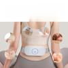 Intelligent Waist Massager Small Household Lumbar Massager Ems Pulse Vibration Hot Compress Massage Warm Palace Belt