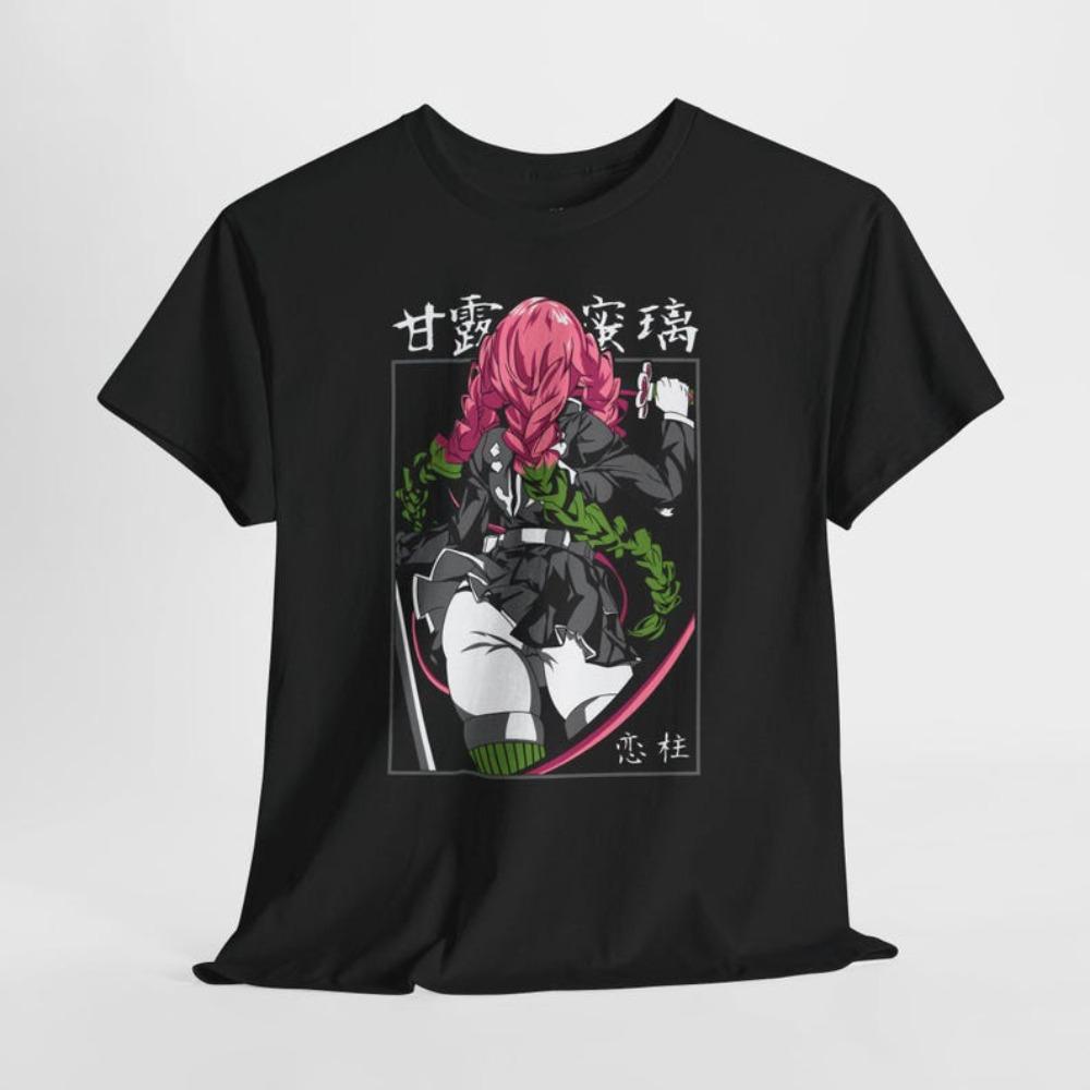 Demon Slayer Akaza (Upper Rank 3) Manga Style Graphic T-Shirt, Oversized Anime Streetwear Tee, Unisex Casual Top
