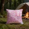 MMizukiS Polyester Printed Pillow Cover Square 30 35 40 45 50 55 cm Soft for Sofa Bed Car Home Decor