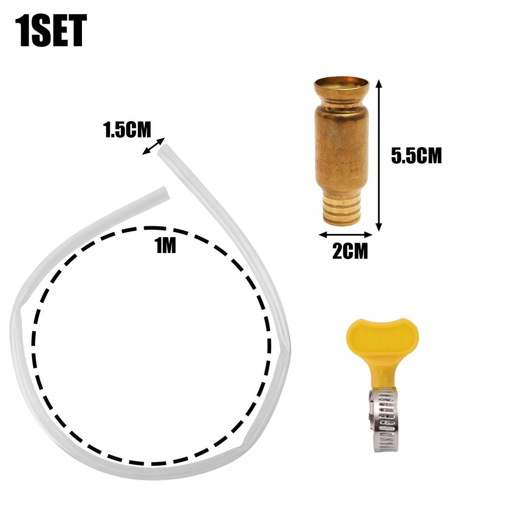 Messing Manuelle Kraftstoffförderpumpe Siphon Schlauch Kit für Diesel Benzin Öl Wasser Schneller Durchfluss Handpumpe für Auto Boot Tankentleerung Entlüftung