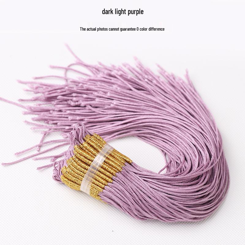 Hand-Woven Gold Wire Pull Ring Necklace & Bracelet Pendant with Movable Loop