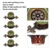4pcs Zinc Alloy Furniture Handle Easy Install Drawer Handle Exquisite Cabinet Knob  Dresser