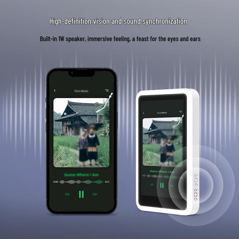 Wireless Magnetic Self-Timer Display with Fill Light & Screen Projection for Remote Photography