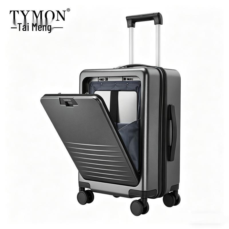 

Tymon 20-inch Front-Opening Business Carry-On Luggage