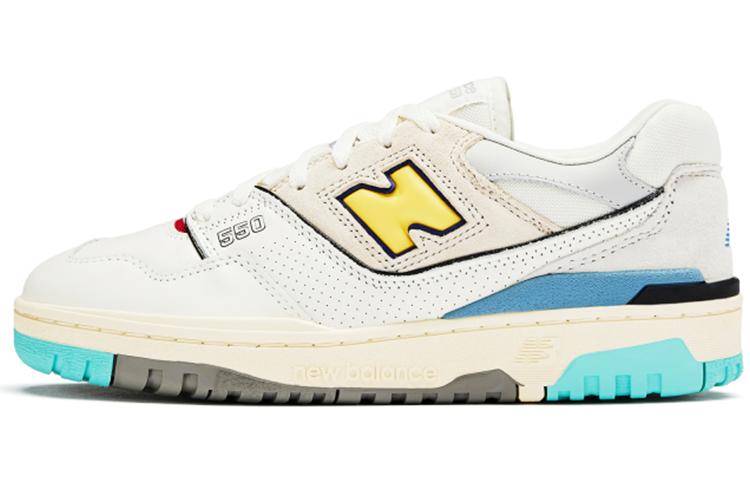 New Balance 550 Sea Salt Yellow Sneakers BB550SSC