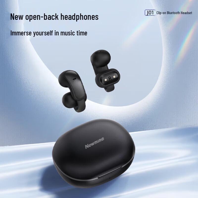 Newmine J01 Clip-on Bluetooth Earbuds