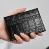 Solid Color Credit Card Holder Multi-functional Coin Purse Fashion Mini Card Holder  Men/Women
