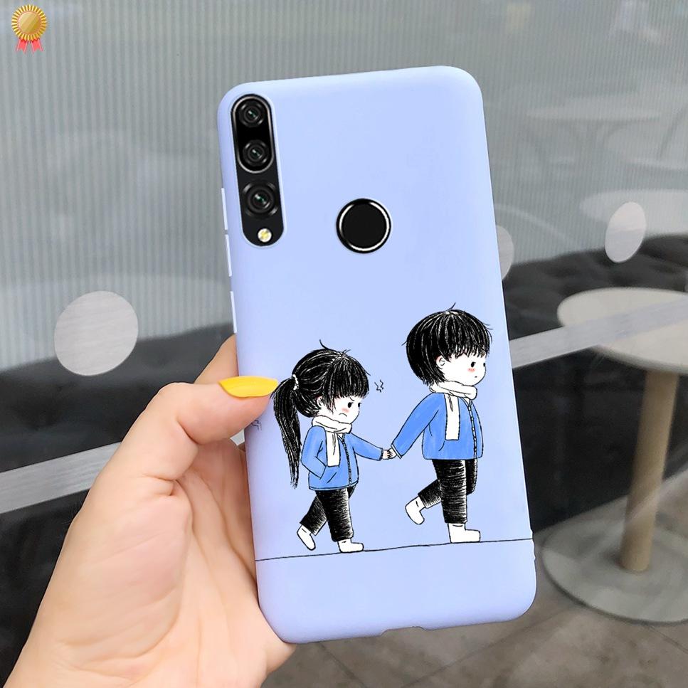 For Honor 9X Pro RU Case Cute Cartoon Cool Black Pink Silicone Back Cover For Huawei Honor9X Honor 9X Pro 9XPro 4G Phone Case