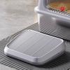 Double Layer Trapping Litter Steps Washable Paw Cleaning Tray Cat Litter Catcher Ramp Box  Indoor