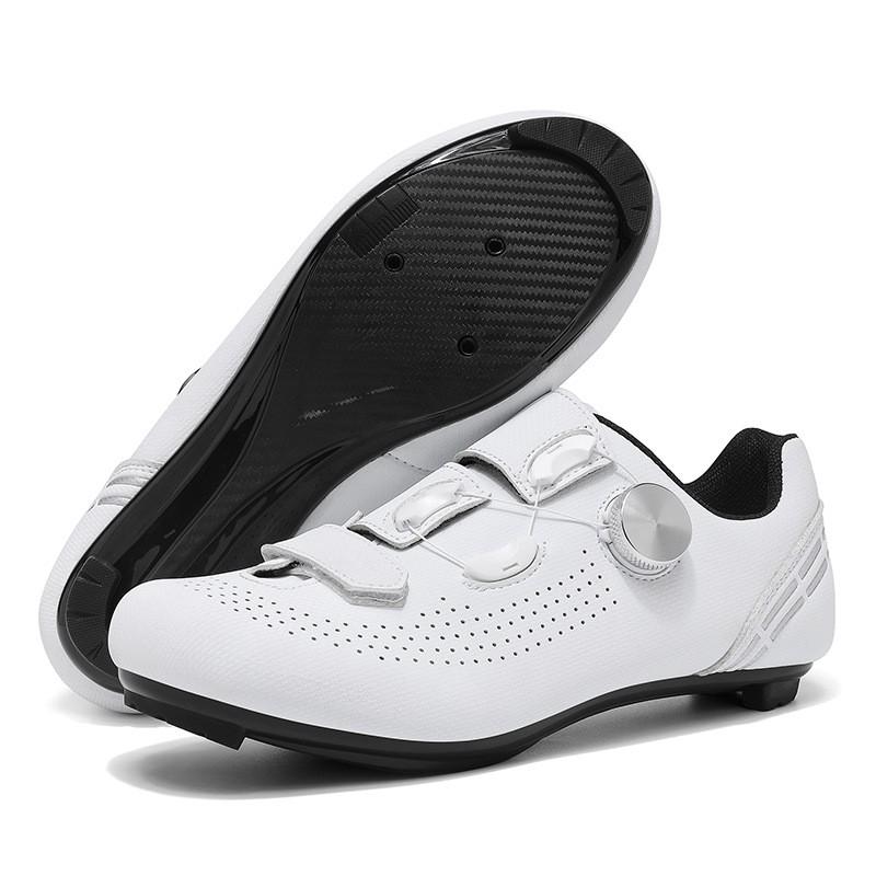 Unisex Cycling Shoes Road Mountain Bikes Breathable Lightweight Anti-Slip With Optional Clipless System